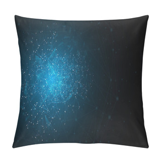 Personality  Abstract Futuristic Background Pillow Covers