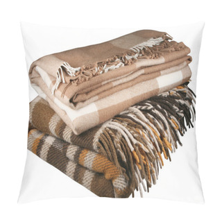 Personality  Woolen Plaid Pillow Covers