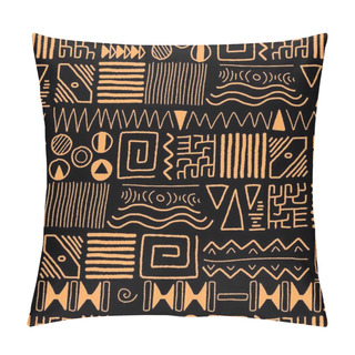 Personality  Tribal Art Vector Pillow Covers