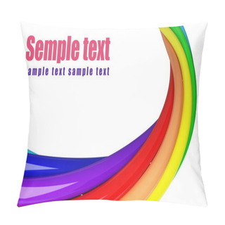 Personality  Rainbow Spiral Pillow Covers
