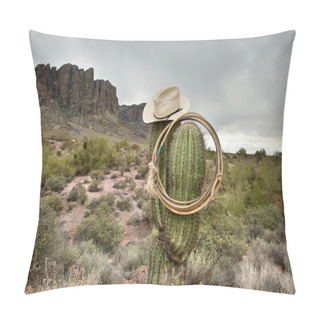 Personality  Lasso On Cactus Pillow Covers
