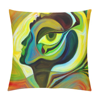 Personality  Virtual Color Division Pillow Covers