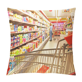 Personality  Supermarket Shelves Pillow Covers