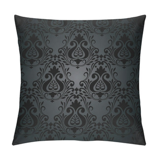 Personality  Seamless Damask Ornate Wallpaper For Design Pillow Covers