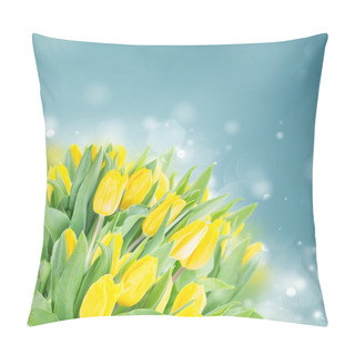 Personality  Spring Narcissus Garden Pillow Covers