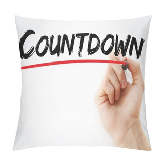 Personality  Hand Writing Countdown Pillow Covers