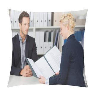 Personality  Job Interview Pillow Covers