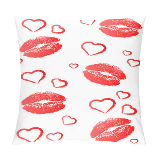 Personality  Kisses And Hearts Pillow Covers