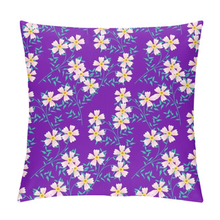 Personality  Seamless Pattern With Floral Motifs Able To Print For Cloths, Tablecloths, Blanket, Shirts, Dresses, Posters, Papers. Pillow Covers