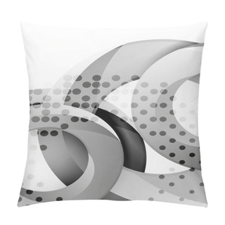 Personality  Circle Background Design Pillow Covers