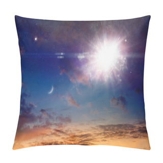 Personality  Catastrophic Stellar Explosion Of Supernova Pillow Covers