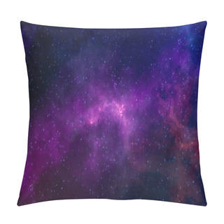 Personality  Star Field, Colorful Starry Night Sky, Nebula And Galaxies In Space, Astronomy Concept Background Pillow Covers