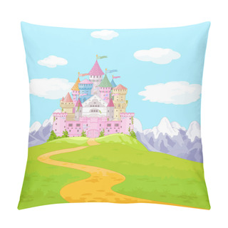 Personality  Magic Fairy Tale Princess Castle Pillow Covers
