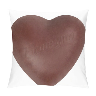 Personality  Chocolate Heart Pillow Covers