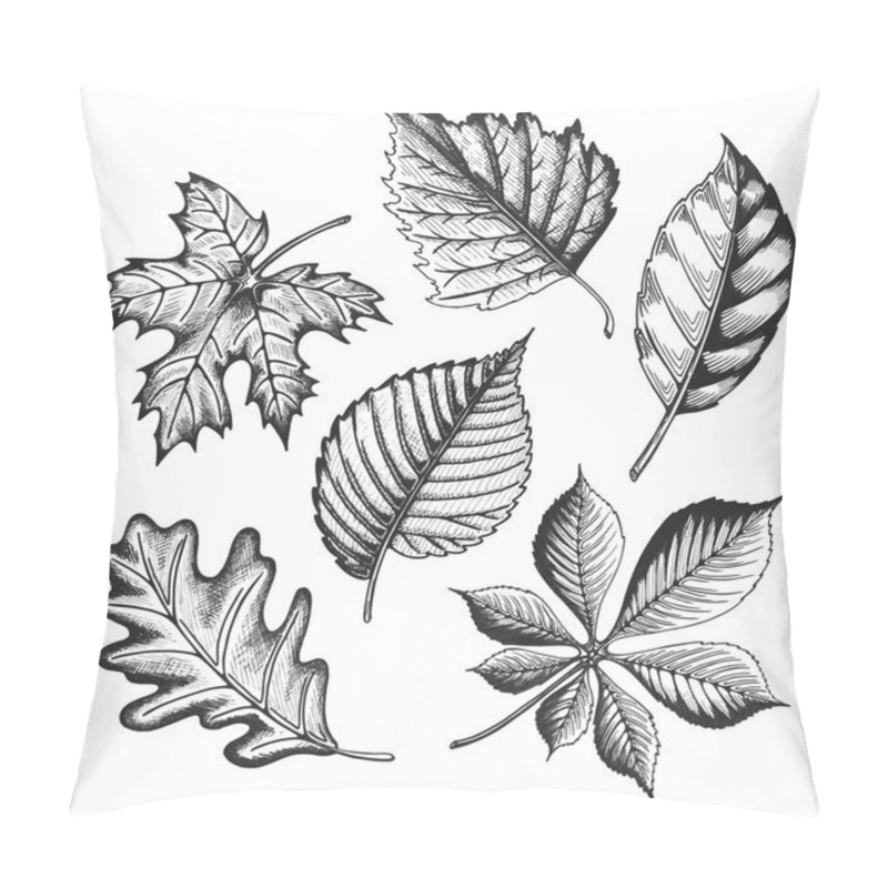 Personality  Autumn Leaves Set Pillow Covers