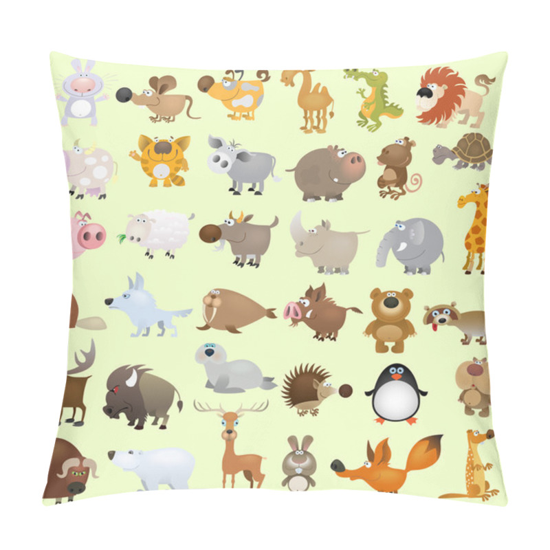Personality  Cartoon Animal Set Pillow Covers