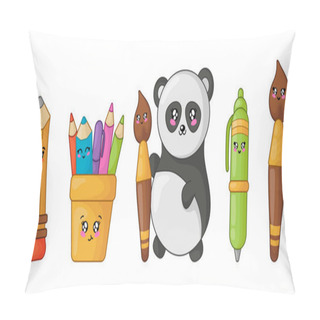 Personality  Back To School Kawaii Pillow Covers