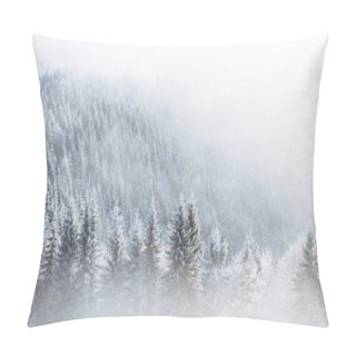 Personality  Winter Mountains In Europe Pillow Covers