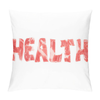 Personality  Inscription Health Lined Pillow Covers
