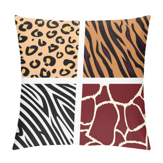 Personality  Tiger, Zebra, Giraffe, Leopard Pattern Pillow Covers
