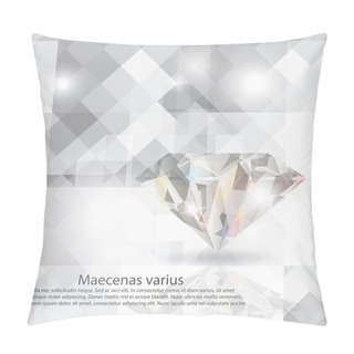 Personality  Diamond Background Pillow Covers