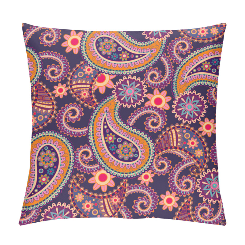Personality  Paisley Seamless Texture Pillow Covers