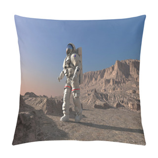 Personality  The Astronaut In Outer Space Pillow Covers