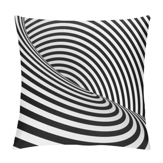 Personality   Black And White Tunnel Pillow Covers