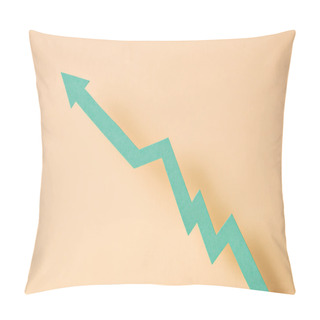 Personality  Colorful Paper Craft Infographics . Business Theme Pillow Covers