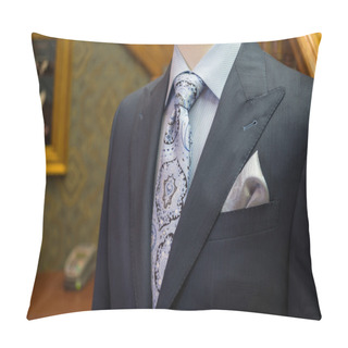 Personality  Suit In A Store Pillow Covers