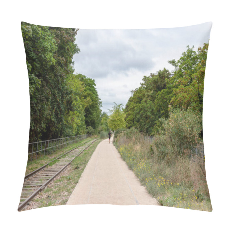 Personality  Old Railways Of The Petite Ceinture In Paris Pillow Covers