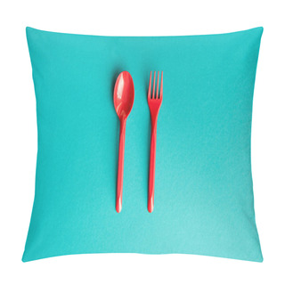 Personality  Various Plastic Cutlery Pillow Covers