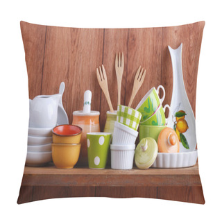 Personality  Ceramic Kitchen Tools Pillow Covers
