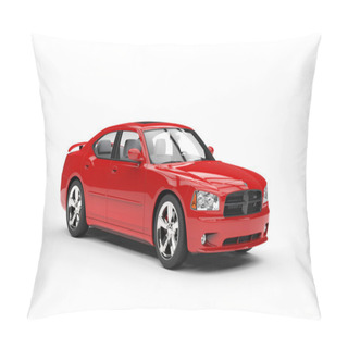 Personality  Powerful Red Car Pillow Covers