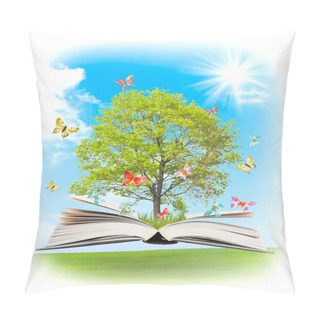 Personality  Magic Book. Pillow Covers