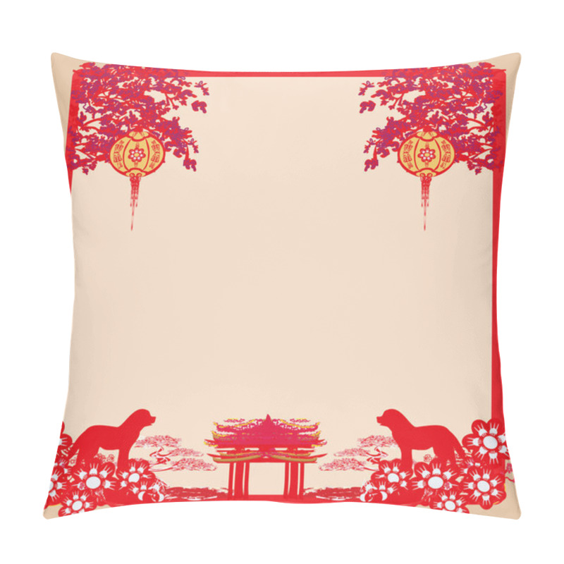 Personality  Chinese zodiac the year of Dog  pillow covers