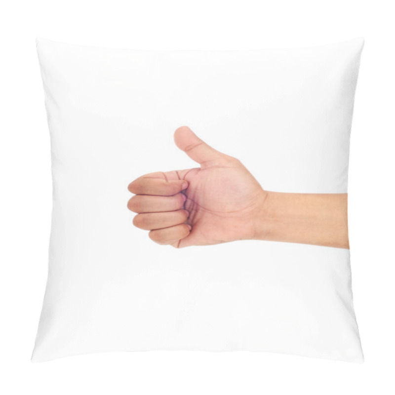 Personality  Thumbs Up From Right Side Pillow Covers