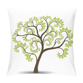 Personality  Pretty Tree In Summer Pillow Covers