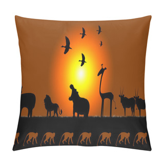 Personality  Africans Motifs Pillow Covers