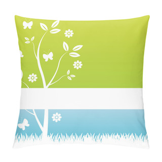 Personality  Nature Background Pillow Covers