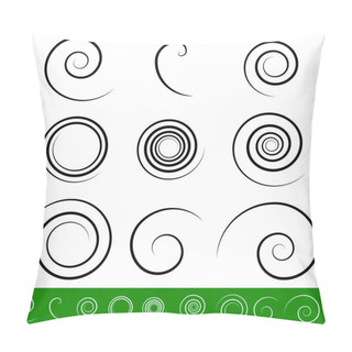 Personality  9 Different Circular Shapes. Pillow Covers