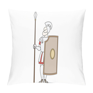 Personality  Ancient Pikeman Pillow Covers