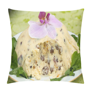 Personality  Quark Dessert, Paskha, Russian Easter Sweet Treat Pillow Covers