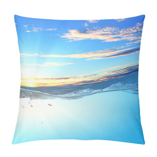 Personality  Sundown Seascape Pillow Covers