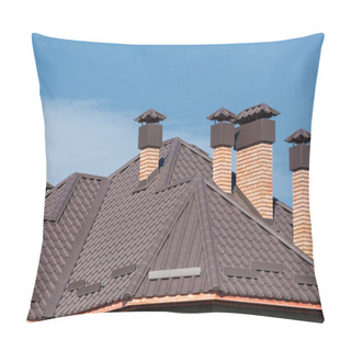 Personality  Building New Home And Roof Pillow Covers