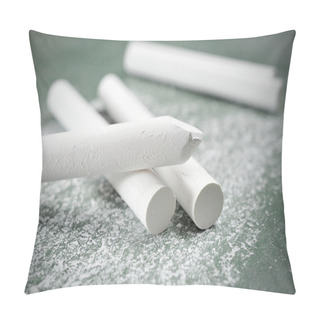 Personality  White Chalks Pillow Covers