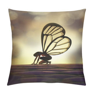 Personality  Fairy Butterfly Pillow Covers
