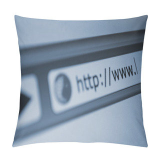 Personality  Address Bar Of Web Browser Pillow Covers