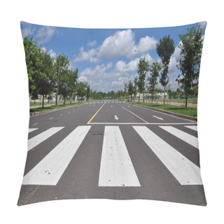 Personality  Zebra Walk Way Traffic Symbol Pillow Covers