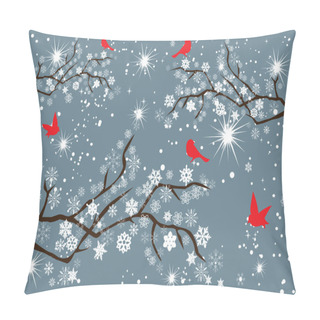 Personality  Snow Branches Pillow Covers